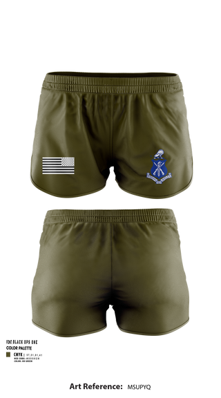 Ranger Panties, Pershing Rifles Troop L-1, , Teamtime, Team time, sublimation, custom sports apparel, team uniforms, spirit wear, spiritwear, sports uniforms, custom shirts, team store, custom team store, fundraiser sports, apparel fundraiser