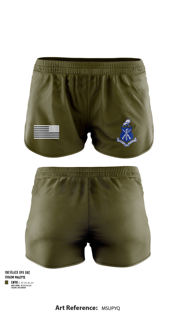Ranger Panties, Pershing Rifles Troop L-1, , Teamtime, Team time, sublimation, custom sports apparel, team uniforms, spirit wear, spiritwear, sports uniforms, custom shirts, team store, custom team store, fundraiser sports, apparel fundraiser