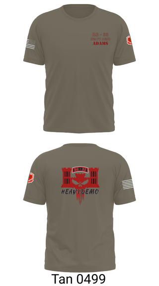 Short Sleeve Performance Shirt, CESD Bravo 35th Engineer Battalion, , Teamtime, Team time, sublimation, custom sports apparel, team uniforms, spirit wear, spiritwear, sports uniforms, custom shirts, team store, custom team store, fundraiser sports, apparel fundraiser