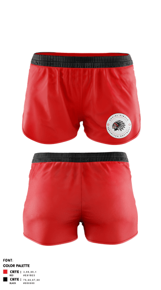 Womens Shorts, Social Circle Middle School Softball, Softball, Teamtime, Team time, sublimation, custom sports apparel, team uniforms, spirit wear, spiritwear, sports uniforms, custom shirts, team store, custom team store, fundraiser sports, apparel fundraiser