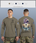 U.S. Air Force Office of Special Investigations Region 3 Base Honor Guard Long Sleeve Performance Shirt 3