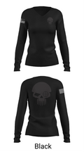 30 SFS 40475205 Women's Long Sleeve V-neck Shirt - 37
