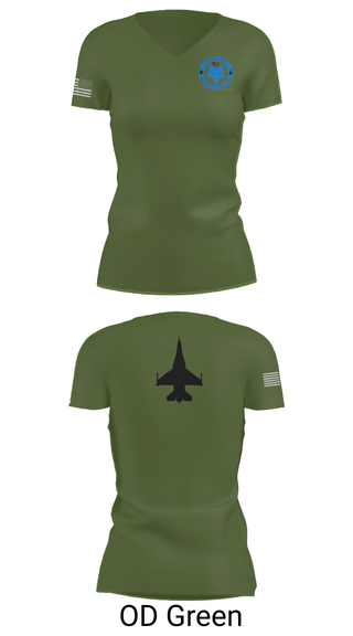 Womens Short Sleeve Vneck Shirt, 169th Maintenance Squadron, , Teamtime, Team time, sublimation, custom sports apparel, team uniforms, spirit wear, spiritwear, sports uniforms, custom shirts, team store, custom team store, fundraiser sports, apparel fundraiser