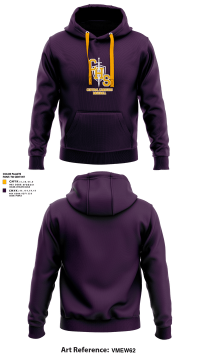 Central Chargers Baseball 97406190 Hoodie - 2 (1)