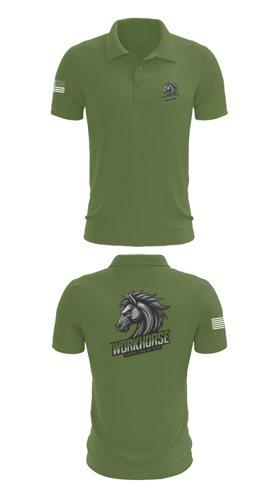 224th MI 54422647 Short Sleeve Performance Polo - 47