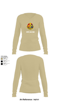 38th ADA BDE 15274491 Women's Long Sleeve V-neck Shirt - 82