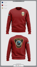 Tolland Police Department 15445764 Crew Neck Sweatshirt - 2