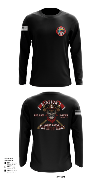 PVFR 80552354 Long Sleeve Performance Shirt 101