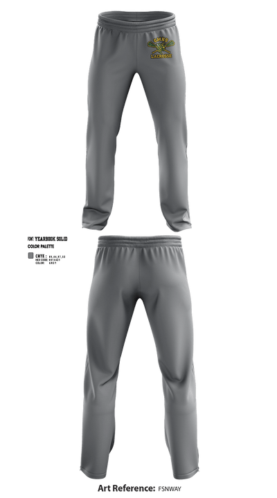 Great Mills High School Lacrosse 829544 Sweatpants - 1