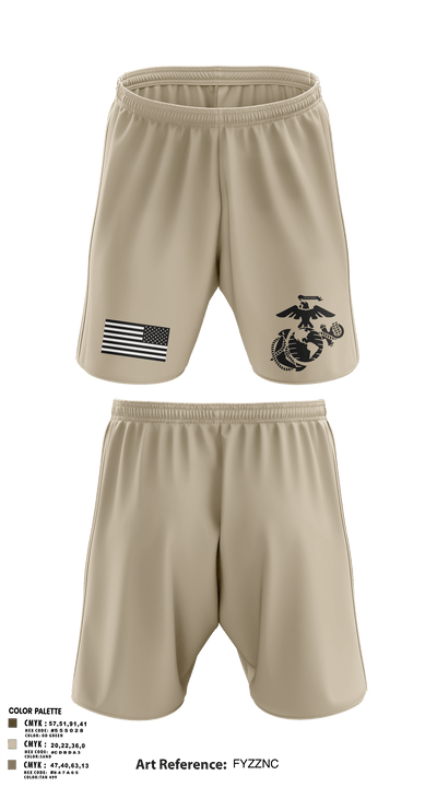 8th ESB Charlie Co. 31724499 Athletic Shorts With Pockets - 2