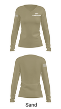 USS California 47794355 Women's Long Sleeve V-neck Shirt - 92