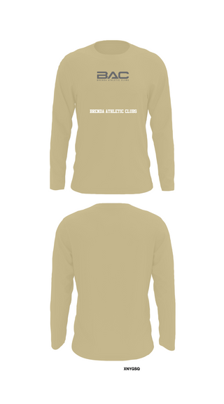 Long Sleeve Performance Shirt, Brenda Athletic Clubs, Tennis, Teamtime, Team time, sublimation, custom sports apparel, team uniforms, spirit wear, spiritwear, sports uniforms, custom shirts, team store, custom team store, fundraiser sports, apparel fundraiser