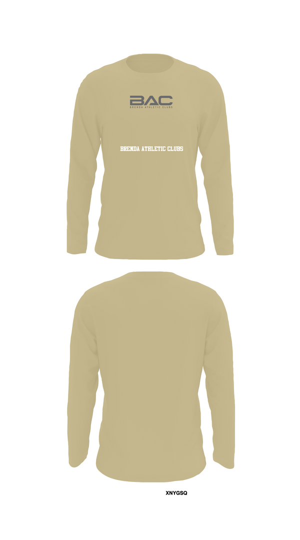 Long Sleeve Performance Shirt, Brenda Athletic Clubs, Tennis, Teamtime, Team time, sublimation, custom sports apparel, team uniforms, spirit wear, spiritwear, sports uniforms, custom shirts, team store, custom team store, fundraiser sports, apparel fundraiser