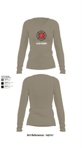 Glen Burnie 74238111 Women's Long Sleeve V-neck Shirt - 62