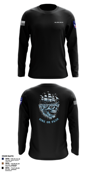 Long Sleeve Performance Shirt, HQ, 95th CM CO, Army, Teamtime, Team time, sublimation, custom sports apparel, team uniforms, spirit wear, spiritwear, sports uniforms, custom shirts, team store, custom team store, fundraiser sports, apparel fundraiser