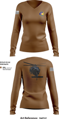 101st rescue squadron Women's Long Sleeve V-neck Shirt - 30