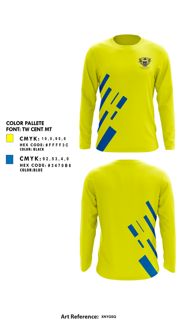 Long Sleeve Performance Shirt, Battle Creek Central Bearcats Flag Football, Track & Field, Teamtime, Team time, sublimation, custom sports apparel, team uniforms, spirit wear, spiritwear, sports uniforms, custom shirts, team store, custom team store, fundraiser sports, apparel fundraiser