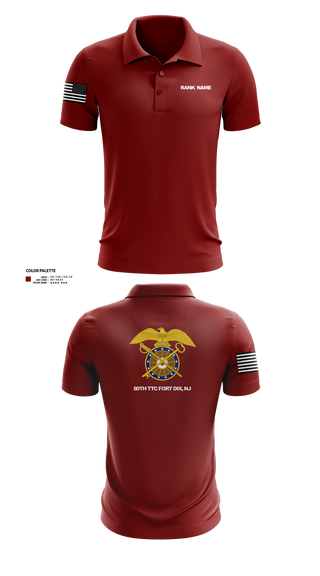 Short Sleeve Performance Polo, 80th TTC, , Teamtime, Team time, sublimation, custom sports apparel, team uniforms, spirit wear, spiritwear, sports uniforms, custom shirts, team store, custom team store, fundraiser sports, apparel fundraiser