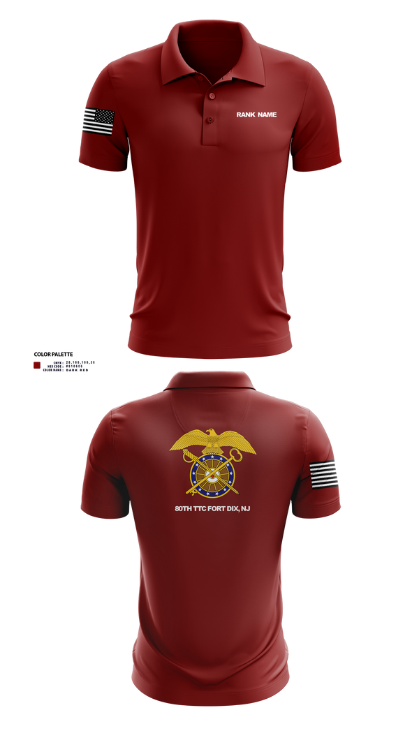 Short Sleeve Performance Polo, 80th TTC, , Teamtime, Team time, sublimation, custom sports apparel, team uniforms, spirit wear, spiritwear, sports uniforms, custom shirts, team store, custom team store, fundraiser sports, apparel fundraiser
