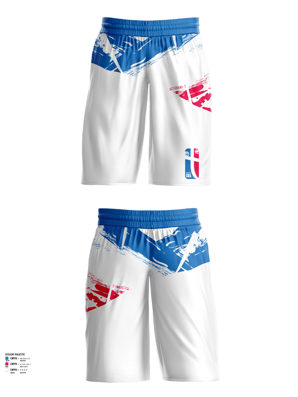 Mens Basketball Shorts, Greer Christian Basketball Association, Men's Basketball, Teamtime, Team time, sublimation, custom sports apparel, team uniforms, spirit wear, spiritwear, sports uniforms, custom shirts, team store, custom team store, fundraiser sports, apparel fundraiser