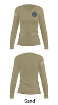 Dalton Fire Department 29083035 Women's Long Sleeve V-neck Shirt - 97