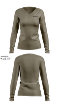Generation 13 35612536 Women's Long Sleeve V-neck Shirt - 1