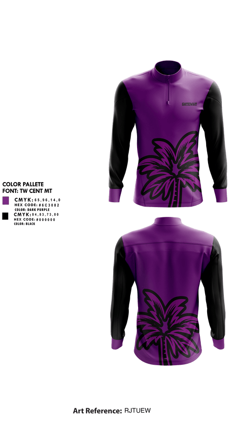 Quarter Zip Jacket, Gateway Elite Warriors, Men's Basketball, Teamtime, Team time, sublimation, custom sports apparel, team uniforms, spirit wear, spiritwear, sports uniforms, custom shirts, team store, custom team store, fundraiser sports, apparel fundraiser