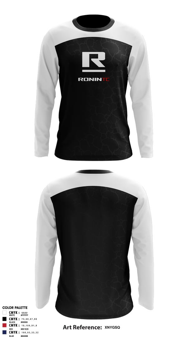 Long Sleeve Rash Guard Shirt, Ronin TC, , Teamtime, Team time, sublimation, custom sports apparel, team uniforms, spirit wear, spiritwear, sports uniforms, custom shirts, team store, custom team store, fundraiser sports, apparel fundraiser