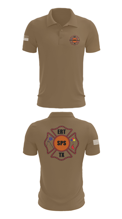 Plant X ERT 7276116 Short Sleeve Performance Polo - 7