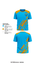 Detroit PAL Flag Football 4617701 Short Sleeve Performance Shirt - 1