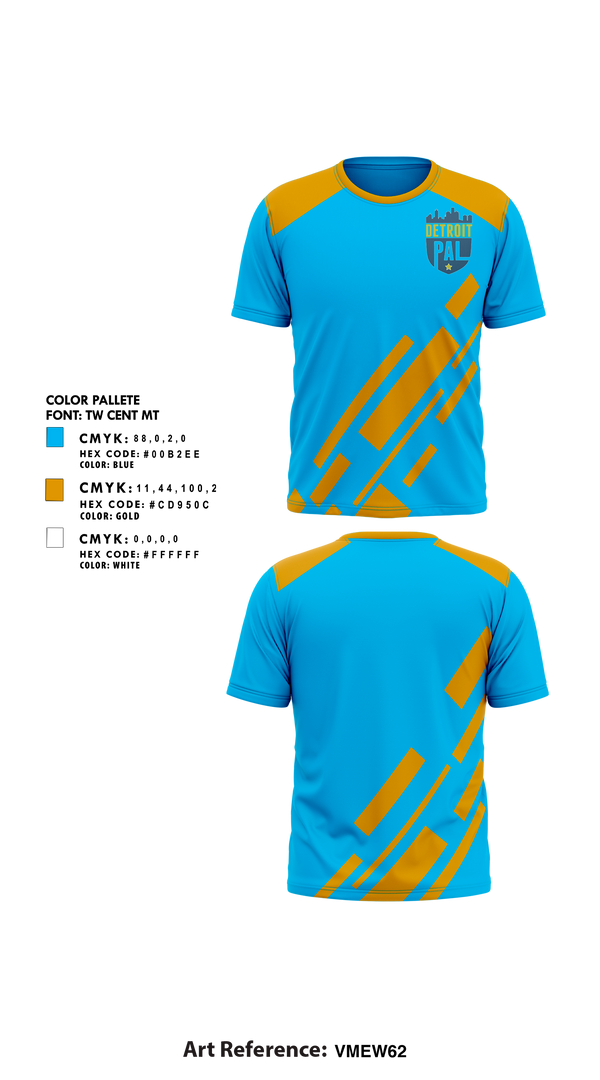 Short Sleeve Performance Shirt, Detroit PAL Flag Football, , Teamtime, Team time, sublimation, custom sports apparel, team uniforms, spirit wear, spiritwear, sports uniforms, custom shirts, team store, custom team store, fundraiser sports, apparel fundraiser