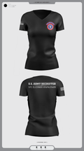 Recruiting 29189069 Women's Short Sleeve V-neck Shirt - 1
