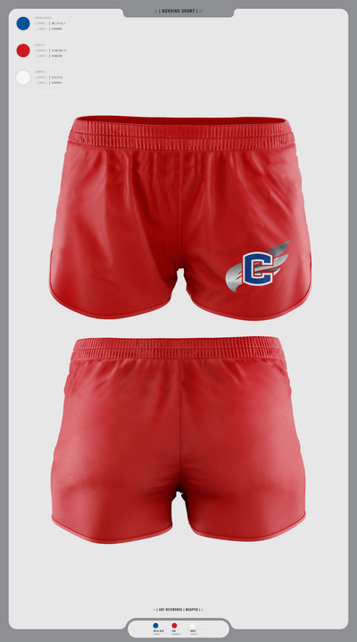 Cleveland Blue Raiders 65341867 Women's Shorts - 2