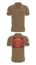 25th infantry division C-Btry 1/8 FA 8241745 Short Sleeve Performance Polo - 7