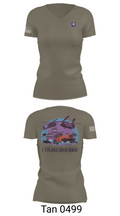 1-228 HHC Phantoms 17599849 Women's Short Sleeve V-neck Shirt - 68