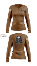 1-153 IN Scout Platoon 12516150 Women's Long Sleeve V-neck Shirt - 4