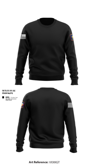 Crew Neck Sweatshirt, Hays County Sheriff’s Office, , Teamtime, Team time, sublimation, custom sports apparel, team uniforms, spirit wear, spiritwear, sports uniforms, custom shirts, team store, custom team store, fundraiser sports, apparel fundraiser