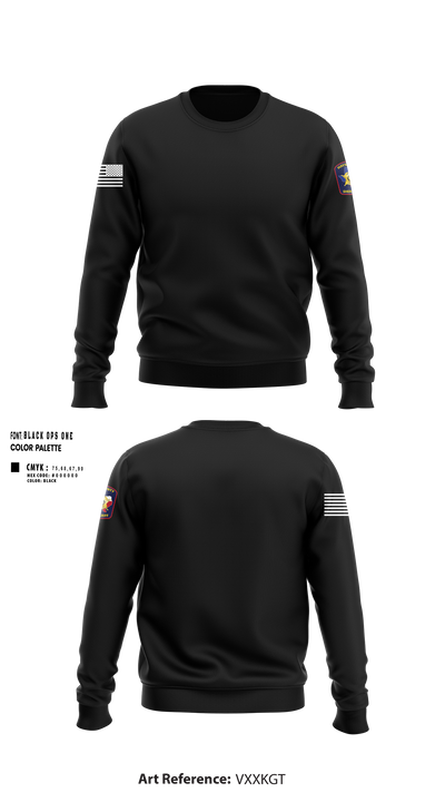 Hays County Sheriff’s Office 39669531 Crew Neck Sweatshirt - 300