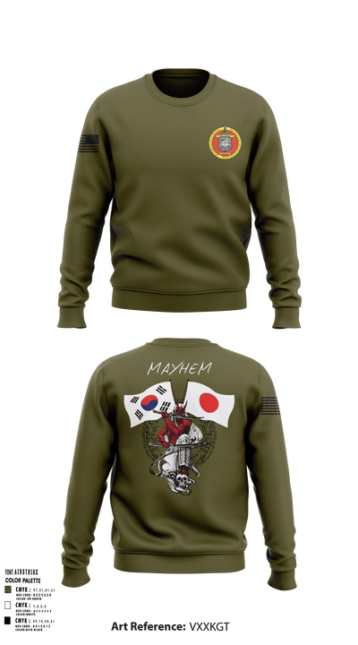 3/11 Mayhem 49305412 Crew Neck Sweatshirt - 102
