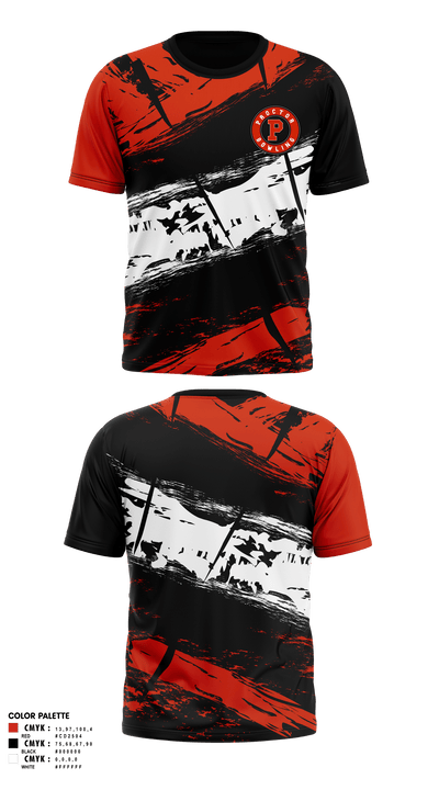 Proctor Raiders 743138 Short Sleeve Performance Shirt - 3