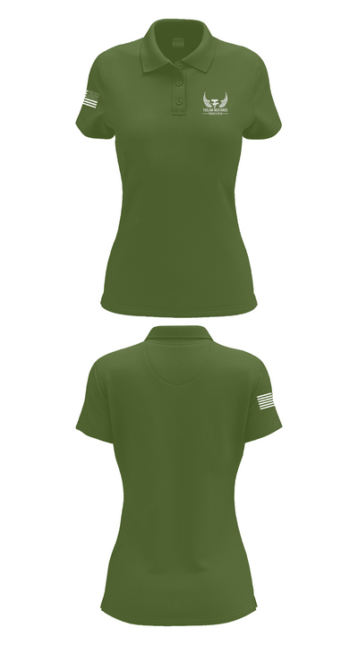 Tuslaw High School Track and Field 8216588 Women's Short Sleeve Performance Polo  - 22