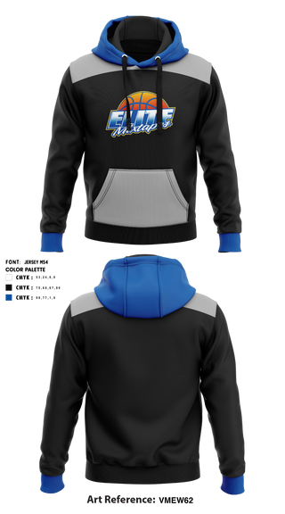 Hoodie, Elite Mixtapes, Men's Basketball, Teamtime, Team time, sublimation, custom sports apparel, team uniforms, spirit wear, spiritwear, sports uniforms, custom shirts, team store, custom team store, fundraiser sports, apparel fundraiser