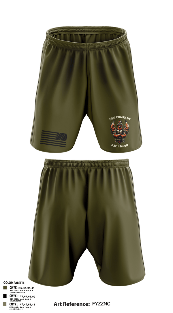 Athletic Shorts With Pockets, F CO, 229th MI BN, , Teamtime, Team time, sublimation, custom sports apparel, team uniforms, spirit wear, spiritwear, sports uniforms, custom shirts, team store, custom team store, fundraiser sports, apparel fundraiser