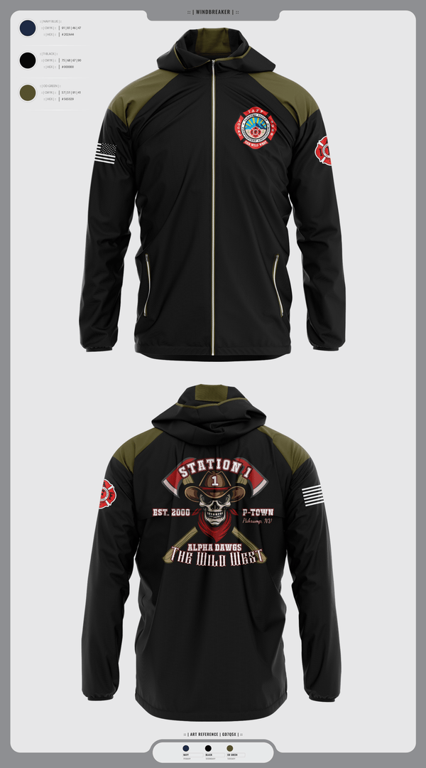 Windbreaker, PVFR, Fire Department, Teamtime, Team time, sublimation, custom sports apparel, team uniforms, spirit wear, spiritwear, sports uniforms, custom shirts, team store, custom team store, fundraiser sports, apparel fundraiser