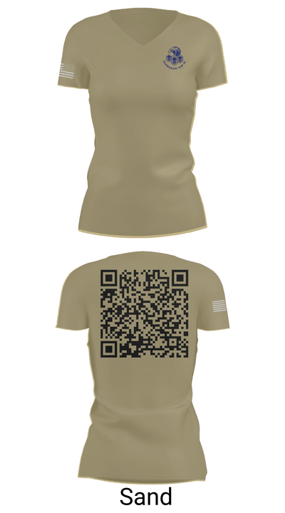 Randolph AFB Top III 66201325 Women's Short Sleeve V-neck Shirt - 88