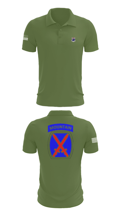 1-155th 38658910 Short Sleeve Performance Polo - 45