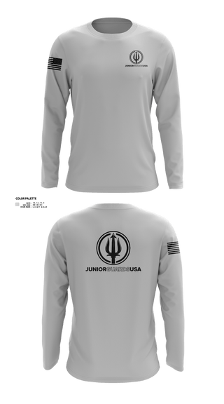 Long Sleeve Performance Shirt, Junior Guards USA, Swimming, Teamtime, Team time, sublimation, custom sports apparel, team uniforms, spirit wear, spiritwear, sports uniforms, custom shirts, team store, custom team store, fundraiser sports, apparel fundraiser
