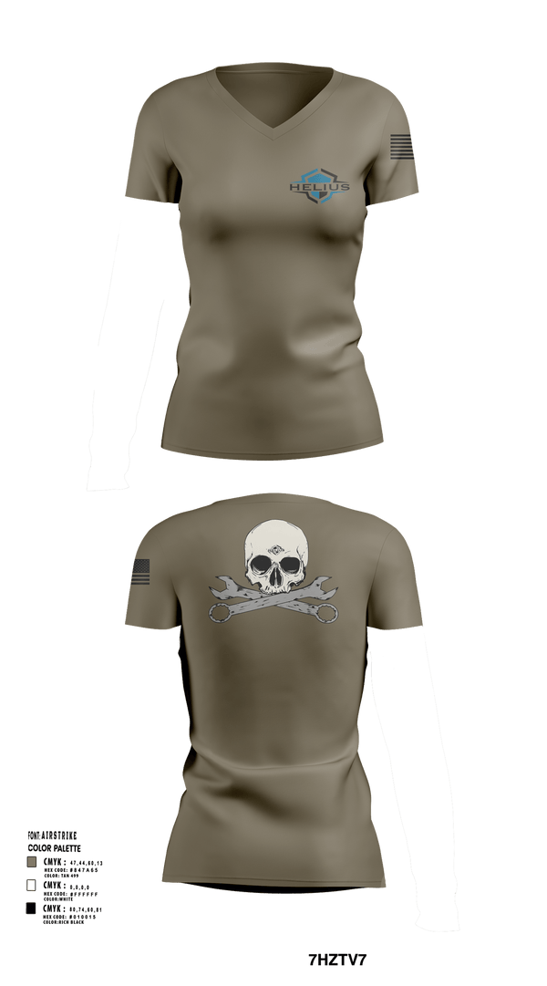 Womens Short Sleeve Vneck Shirt, Helius, , Teamtime, Team time, sublimation, custom sports apparel, team uniforms, spirit wear, spiritwear, sports uniforms, custom shirts, team store, custom team store, fundraiser sports, apparel fundraiser