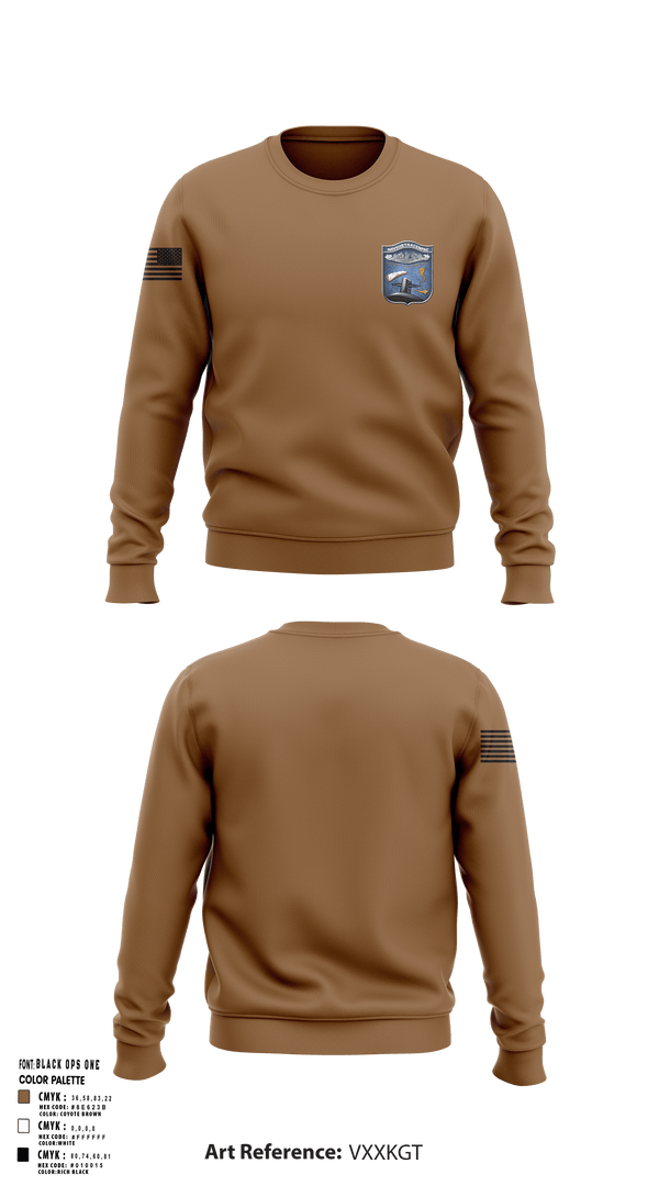 Crew Neck Sweatshirt, NAVSUBTRACENPAC, , Teamtime, Team time, sublimation, custom sports apparel, team uniforms, spirit wear, spiritwear, sports uniforms, custom shirts, team store, custom team store, fundraiser sports, apparel fundraiser