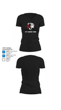 EPC Warriors Tennis 18527481 Women's Short Sleeve V-neck Shirt - 37